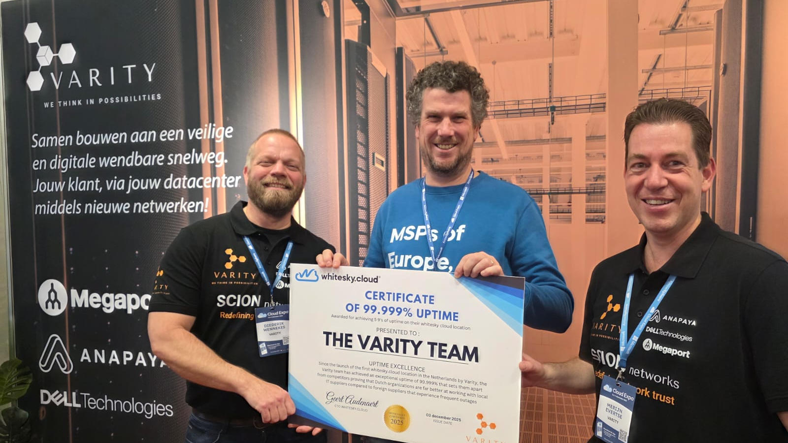 Dutch Sovereign Cloud Platform Reaches 99.999% Uptime