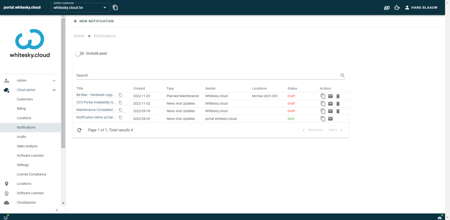 Email Notifications Management overview