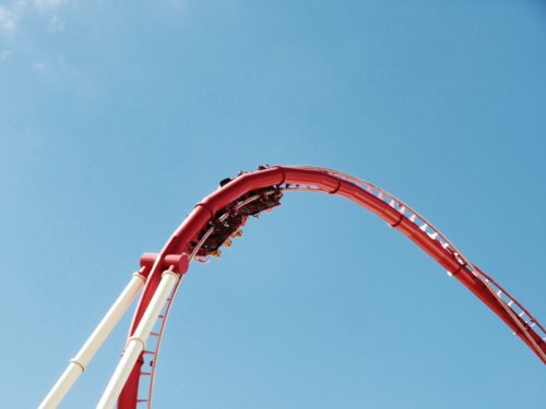 roller coaster during daytime
